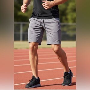 Nike Men's Charcoal Athletic Shorts